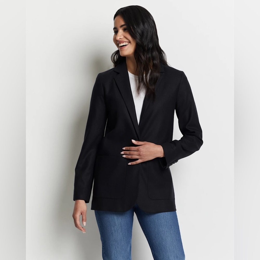 Pendleton Davis Wool Blazer Navy Blue 10 - Picture 11 of 13